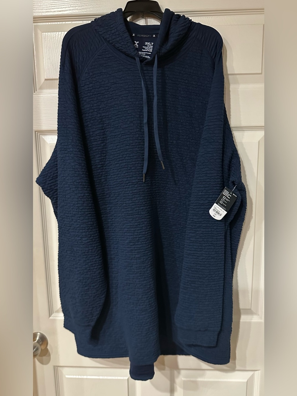Xersion 3XLT Men’s Popover Hoodie - Textured Material - New with tags